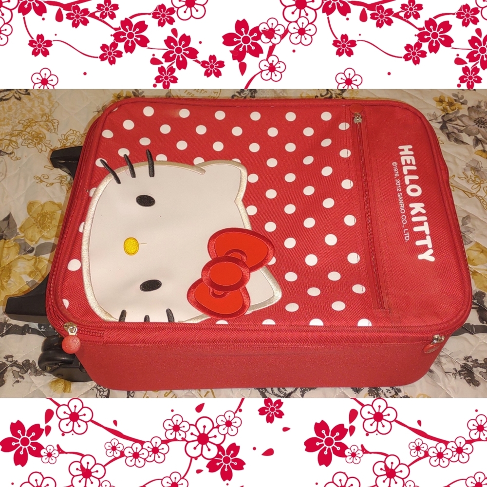 Hello Kitty Rolling Luggage Case - image 4
